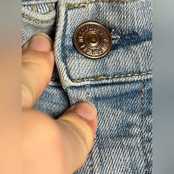 7 For All Mankind Josefina Skinny Boyfriend Jeans, distressed - Picture 6 of 10